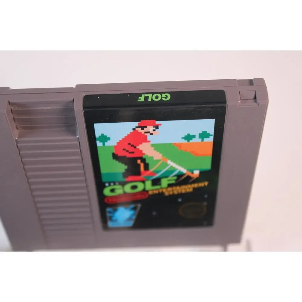 Golf (Nintendo NES) Authentic, Game Cart + Manual + Sleeve, Tested/Works